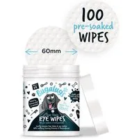 Bugalugs Fellpflege Bugalugs Augenreinigungstücher für Hunde – Tear Stain Remover, (1-St), Hautpflege, für Bulldoggen Mops usw, Faltenpflege