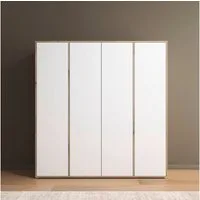 rauch Drehtürenschrank Kleiderschrank Schrank Garderobe Wäscheschrank NABILA viel Stauraum (in 3 verschiedenen Ausstattungen BASIC/CLASSIC/PREMIUM) in 2 Breiten mit Push-to-Open Funktion TOPSELLER MADE IN GERMANY