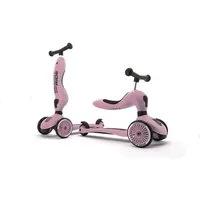Scoot and Ride Dreiradscooter Scooter Highwaykick 1 Rose, Kinderroller, Rosa