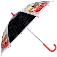 Disney Cars Stockregenschirm Stockschirm schwarz & transparent Disney Cars Kinder Regenschirm