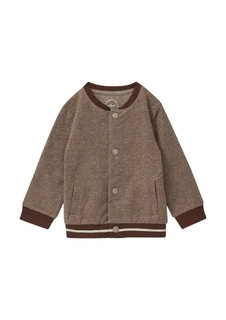 s.Oliver - Sweatshirt Jacke braun - Gr. - 92