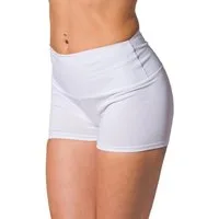 Alkato Yogashorts Alkato Damen Shorts mit Hohem Bund Hotpants Radlerhose Long Shorts