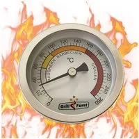 Grillfürst Grillthermometer Grillfürst Deckelthermometer - Grill Thermometer Therm260 (Therm 260)