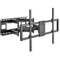VALUE TV-Wandhalterung TV-Wandhalterung, flexibel, (bis 120 Zoll, 60-120 Zoll, bis 120 kg)