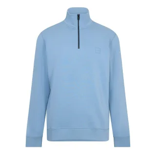 Boss - Sweatshirt für Herren, Frottee (Pastellblau)