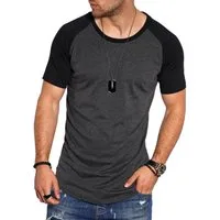Style-Division T-Shirt SDBOISE Basic im Raglan-Stil