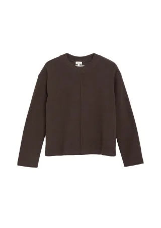 s.Oliver Red Label - Sweatshirt mit Rundhals braun - Gr. - 36