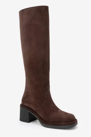 Fros Leder Kniehoch Stiefel (Damen)