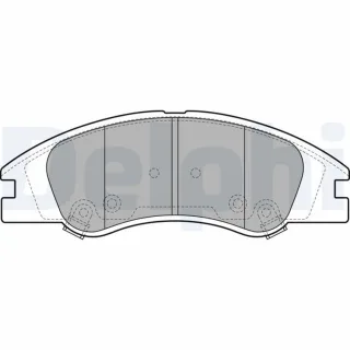 Delphi Bremsbel?ge vorne Kia Cerato