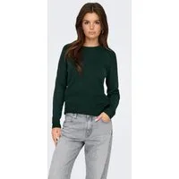 ONLY Rundhalspullover ONLRICA LIFE L/S PULLOVER KNT NOOS Materialmix, regular fit