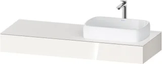Duravit Qatego Konsole Weiß Hochglanz 1400x550x170 mm - QA4804022220000 QA4804022220000