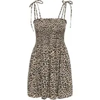 ONLY Sommerkleid ONLEmmia (1-tlg) Drapiert/gerafft