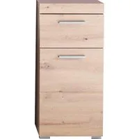 welltime Unterschrank Avena Badezimmerkommode mit 1 Schublade und 1 Tür - Maße (B/T/H) 37/31/79 cm