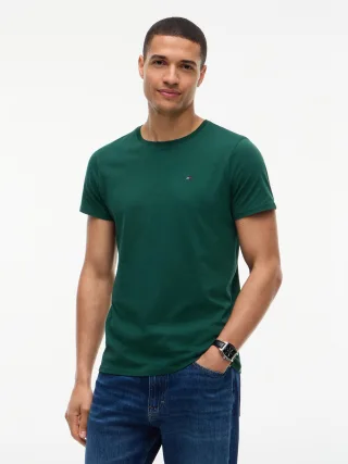 Tommy Jeans (PVH Group) - TJM XSLIM JERSEY TEE EXT Velvet Green - Gr. - S