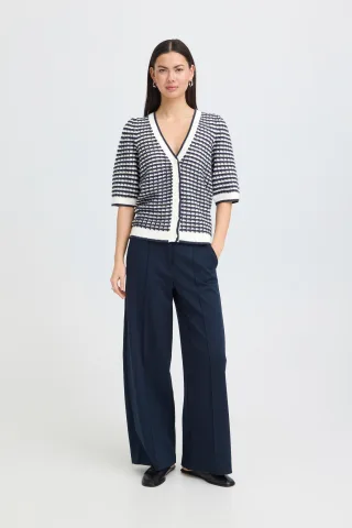 Kurzarm-Bluse IHARDINA Kurzarm-Bluse Loose fit