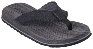 Skechers Zehentrenner "TANTRIC-FRITZ", Sommerschuh, Schlappen, Poolslides, Badeschuh, mit weichem Zehensteg