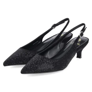 La Strada Slingpumps - Gr. 37 - Schwarz - Textil