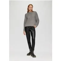 s.Oliver 7/8-Hose Hose Jogpants aus Lederimitat