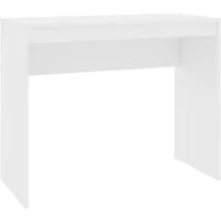 DOTMALL Schreibtisch Schreibtisch Weiß 90×40×72 cm Holzwerkstoff