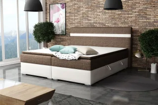Boxspringbett Schlafzimmerbett DAWID 200x200cm inkl.Bettkasten