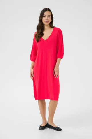 Kleid CRVillea Kleid A-shape red