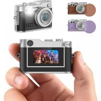 Rollei Mini Digitalkamera Schwarz Kompaktkamera (Kompakte Schwarz Digital-Kamera für unterwegs)