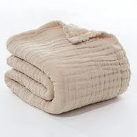 Wohndecke Musselin Decke, JASLIFE, Sommerdecke,100% Baumwolle