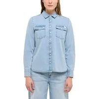 MUSTANG Hemdbluse Damen Style Sedana Basic Shirt