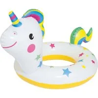 Bestway Luftmatratze Bestway 36128 - Schwimmring Happy Animal - Einhorn