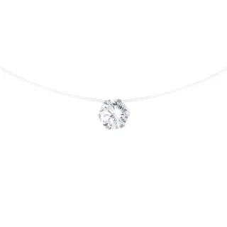 DIADEMA - Halskette - Reines Weiß - Kollektion Crystal Pearl