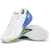 Wilson Rush Pro Ace Allcourt (2E/weit) 2025 weiss/blau Herren Tennisschuh
