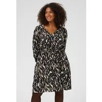 KAFFE Curve Blusenkleid Kleid KCmilina Große Größen
