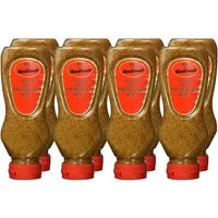 Händlmaier Saucen, Händlmaiers Hausmachersenf süß in der Squeezeflasche 225ml 8er Pack