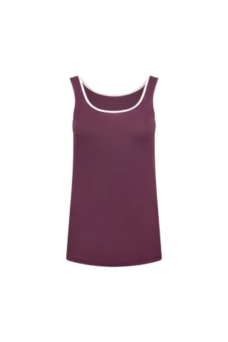 nukus - Basic Trägertop lila/violet - Gr. - XS