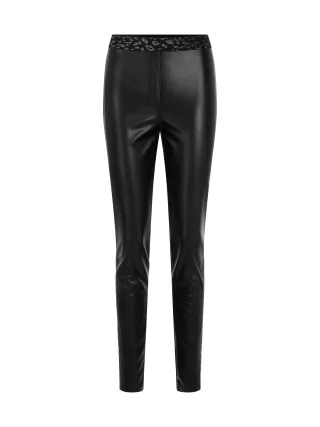 Marc Cain Sports - Kunstleder-Leggings SOFIA black new - Gr. - 42