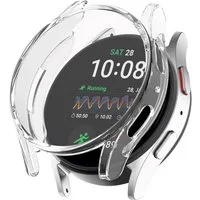 SmartUP Smartwatch-Hülle für Samsung Galaxy Watch 7 40mm / 44mm Schutzglas Display Case Tasche, kompletter Rundumschutz