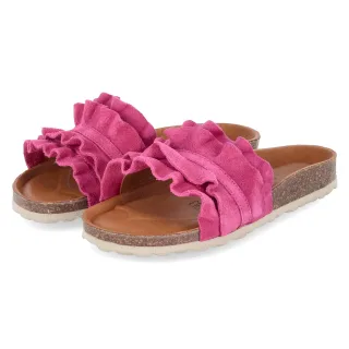 Palado Pantoletten VILNADO Pink - Gr. 36 -  Leder und Synthetik