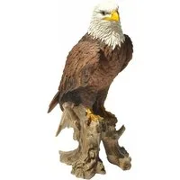 dazikemo Gartenfigur Dekofigur Gartenfigur Weißkopfseeadler