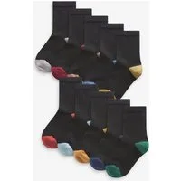 Next Kurzsocken 10 x Socken mit hohem Baumwollanteil (10-Paar)