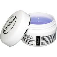 World of Nails-Design UV-Gel LED/UV-Fiberglas Gel klar 1 Phasengel, Aufbaugel mit Sunblocker, professionelle Studioqualität
