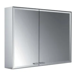 Emco Asis Prestige 2 Aufputz-Lichtspiegelschrank 989707004 888x639mm, breite Tür rechts, ohne lightsystem