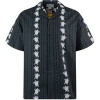 Pacific Legend Hawaiihemd "Turtle Vertikal" Herren Kurzarm Baumwolle Kokosknöpfe Original Hawaii