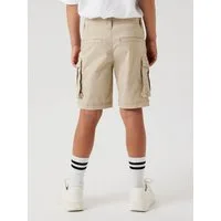 Name It Cargobermudas NKMRYAN REG TWI L SHORTS 6776-BA NOOS Baumwollmischung, Stretch, Cargotaschen