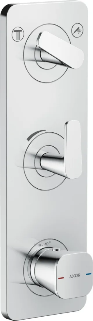 Hansgrohe Thermostat Modul 380/120 Unterputz FS Axor Citterio C 2 Verbr.chrom, 49700000 49700000