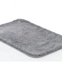 YI Badematte Badezimmerteppich,rutschfest,43 x 61 cm,super wasserabsorbierend