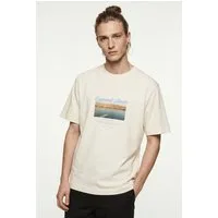 Jack & Jones T-Shirt JORNORREBRO PHOTO TEE SS CREW NECK Baumwolle, relaxed fit