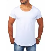 Young & Rich T-Shirt Herren Uni Basic rundhals Ausschnitt vintage Look Unterziehshirt 1702 Rundhalsauschnitt unifarben kurzarm slim fit