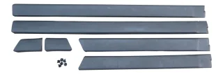 Zierleisten Türleisten Seitenleisten Leisten KOMPLETT SET für VW Golf 2 II 87-92