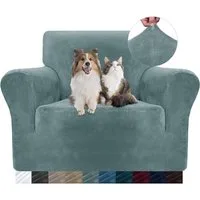 Minicloss Sofahusse 1/2/3/4 Sitzer Sofabezug, Modern Sofaüberwurf Elastische Couchbezug, waschbarer, mit Armlehne, Protector für Hunde Haustiere