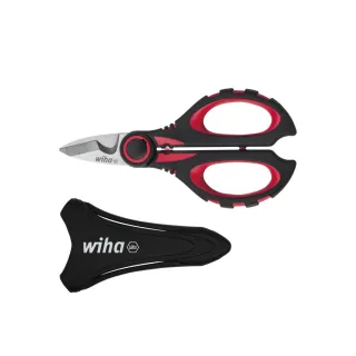 Wiha Elektrikerschere mit Crimpfunktion 1 - 5 mm² - 41923